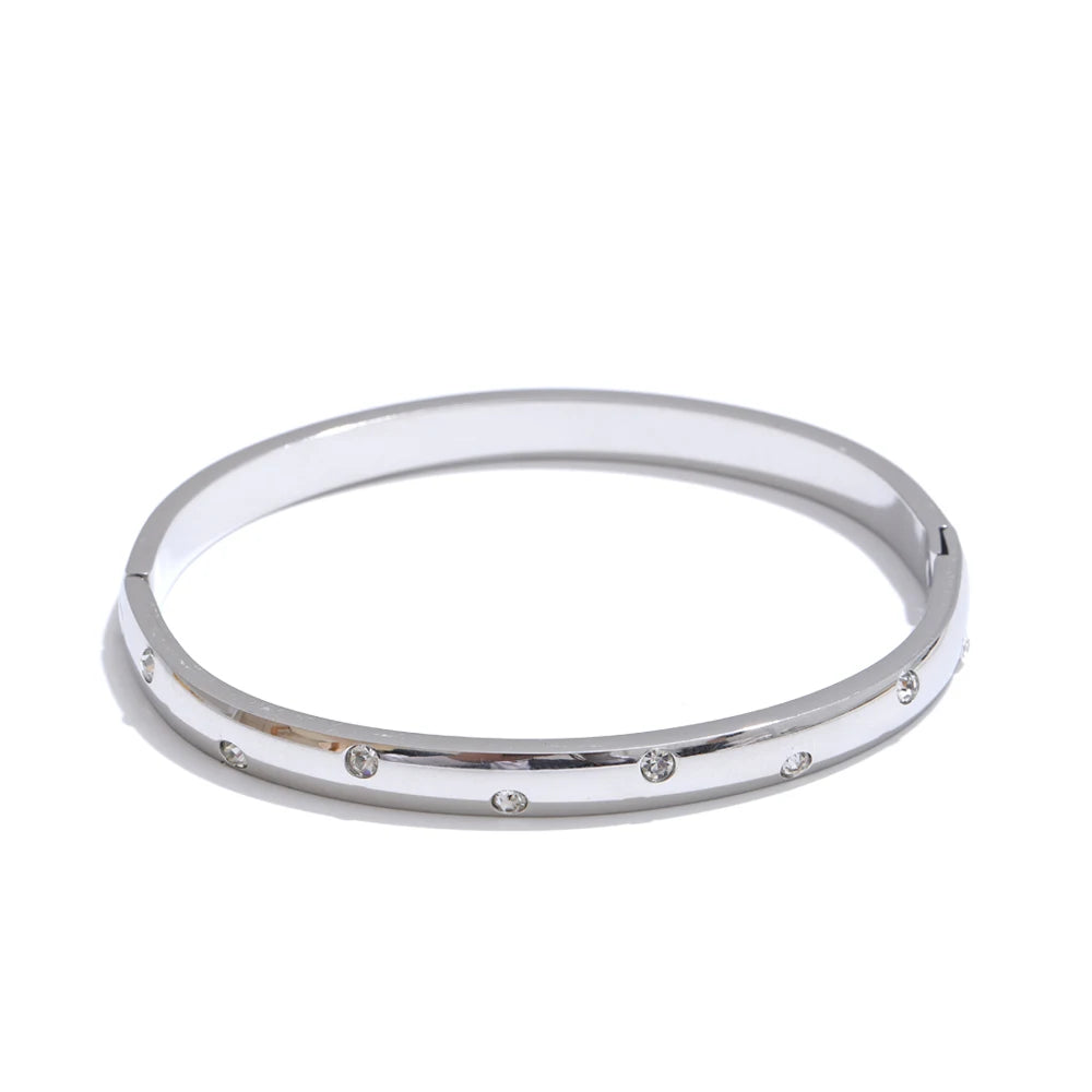 Charlotte Crystal Bangle