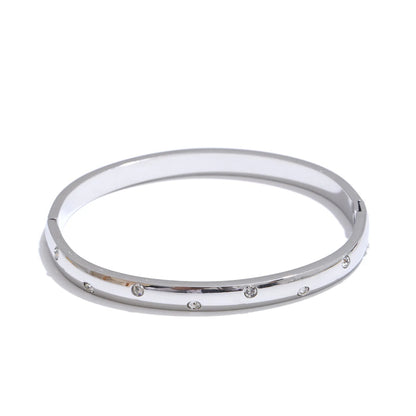 Charlotte Crystal Bangle