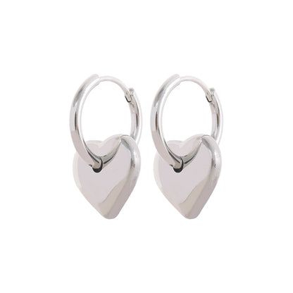 Emma Star Moon and Heart Huggie Earrings