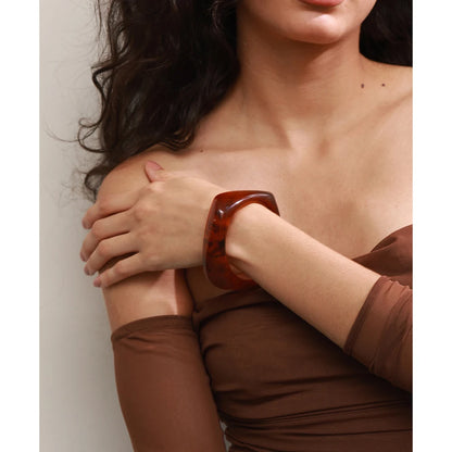 Maxine Chunky Resin Bangle