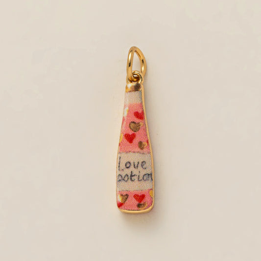 Love Potion Hand Painted Pendant