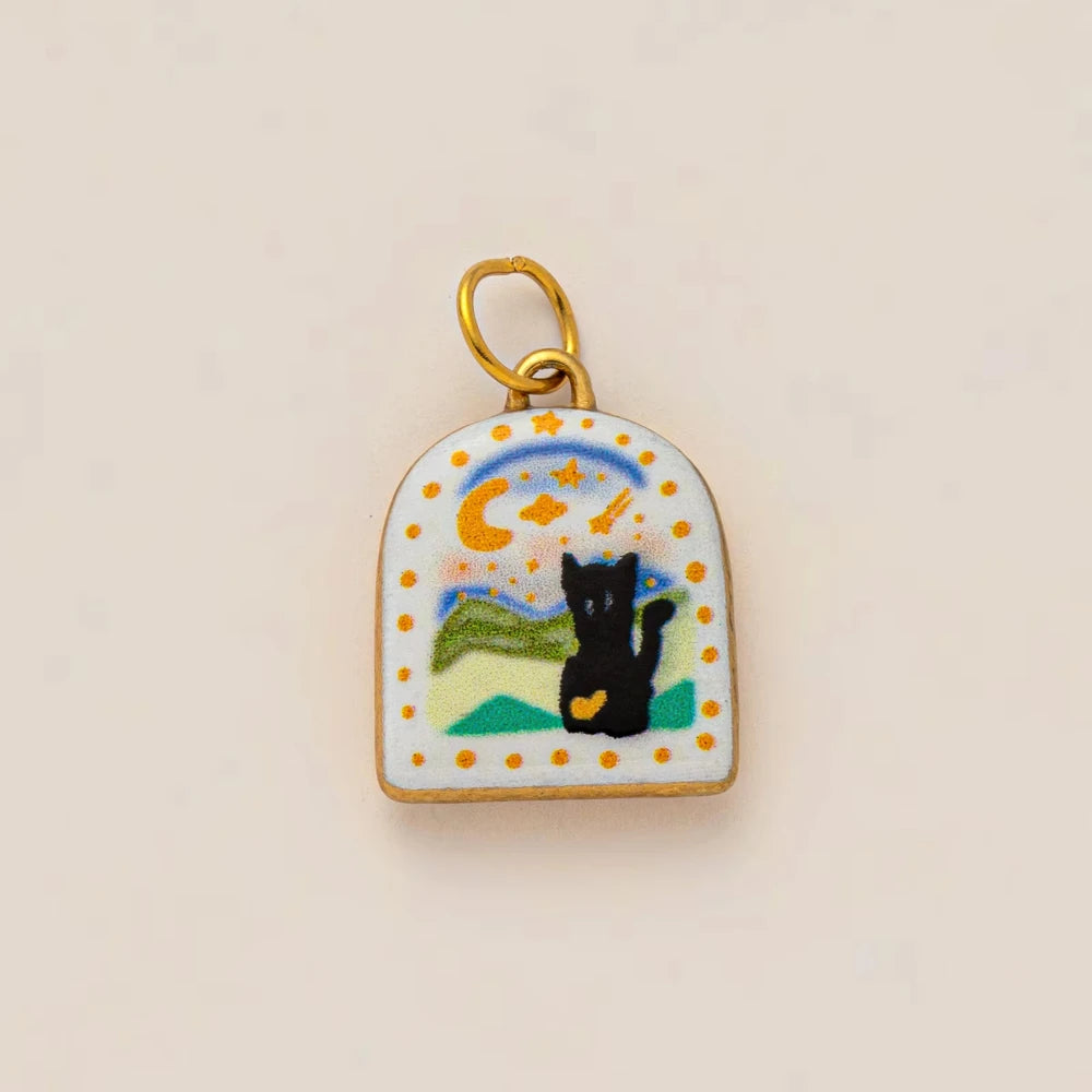Gold Plated Dog Pet Pendant