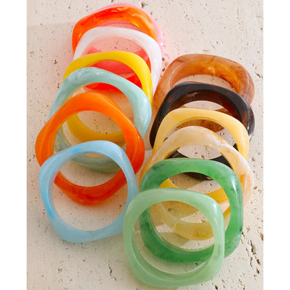Cher Chunky Resin Bangle