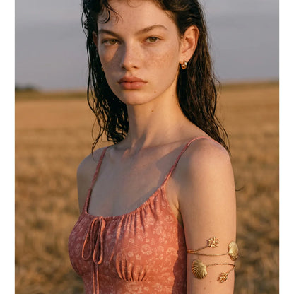 Cordelia Shell Upper Arm Bangle