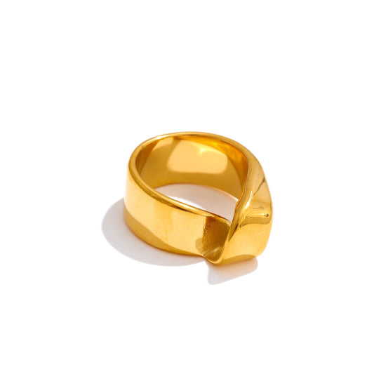 Phoebe Gold Geometric Ring