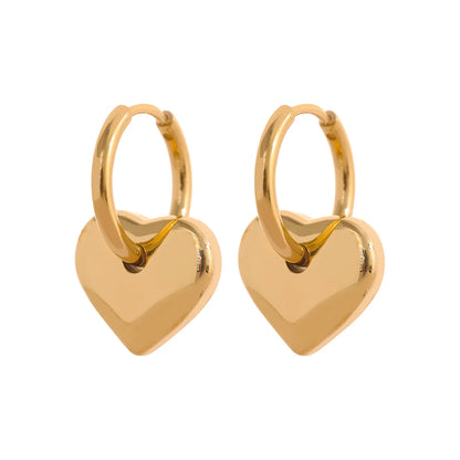 Emma Star Moon and Heart Huggie Earrings