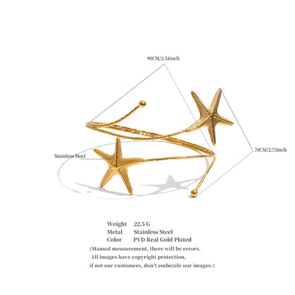 Kailani Starfish Arm Cuff