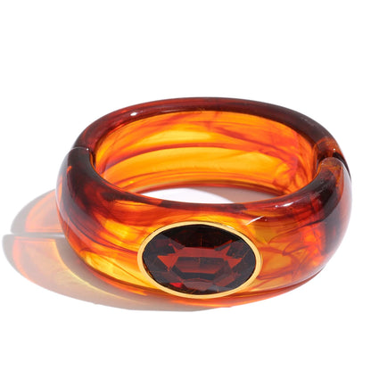 Winnie Resin Crystal Bangle