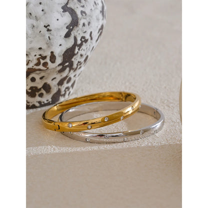 Charlotte Crystal Bangle