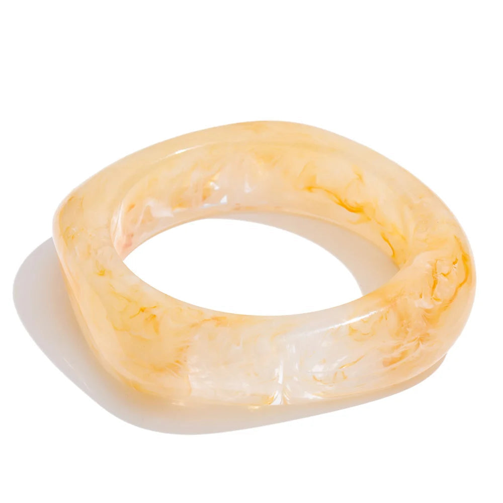 Cher Chunky Resin Bangle