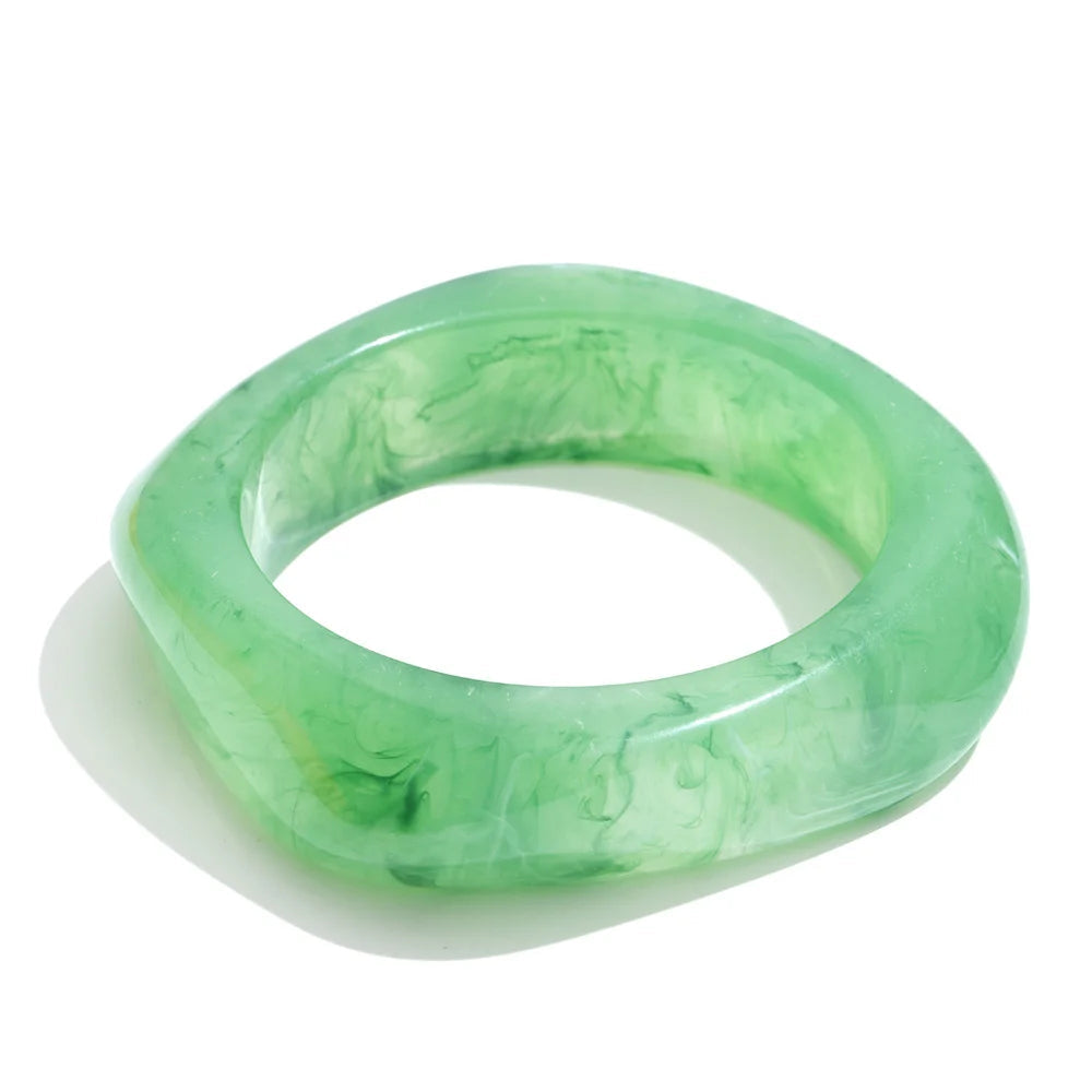 Cher Chunky Resin Bangle
