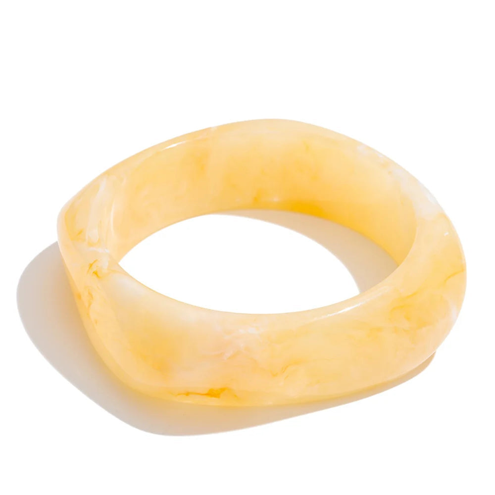 Cher Chunky Resin Bangle